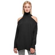 Women's turtleneck sweater with bare shoulders Urban Classics